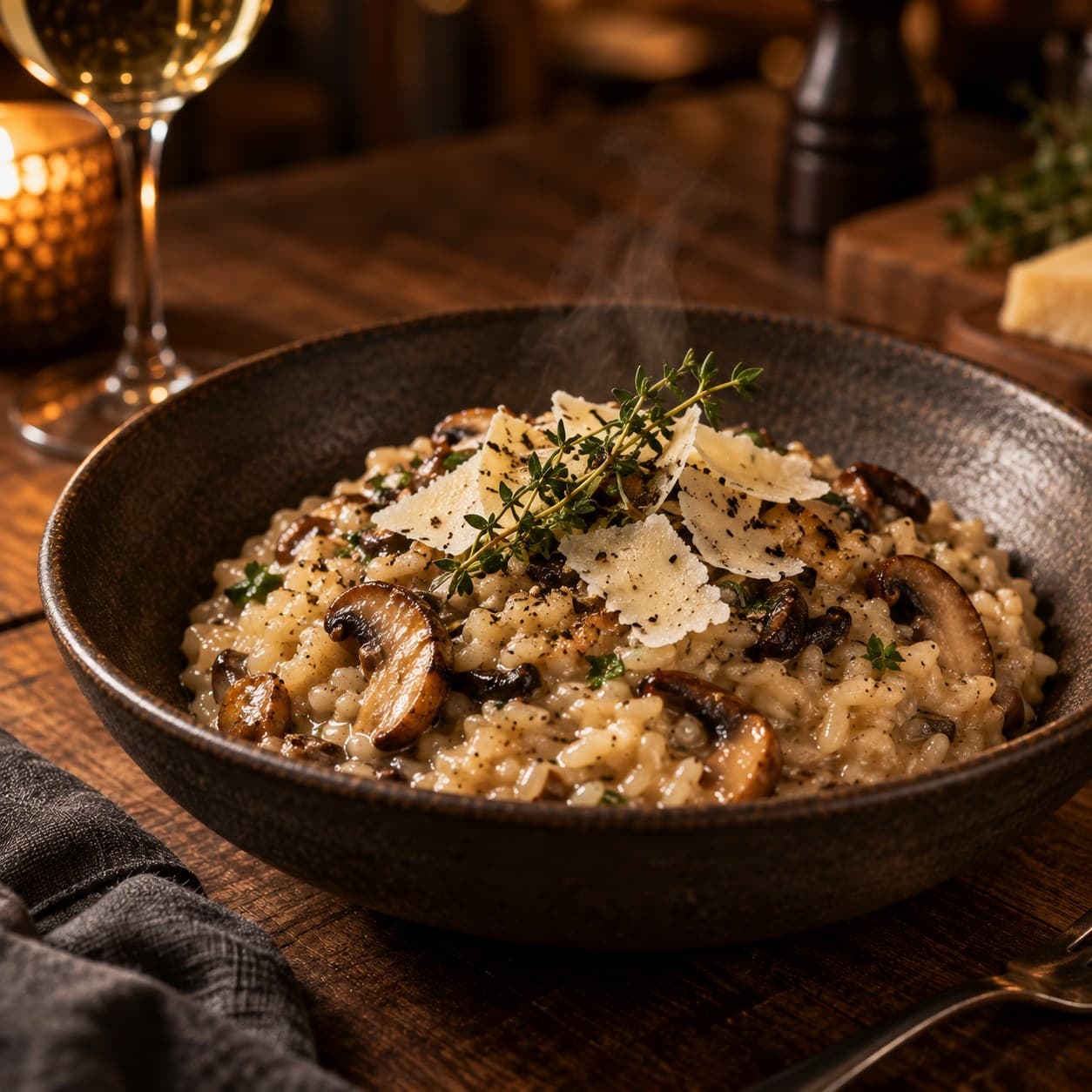 Risoto de Cogumelos da Serra